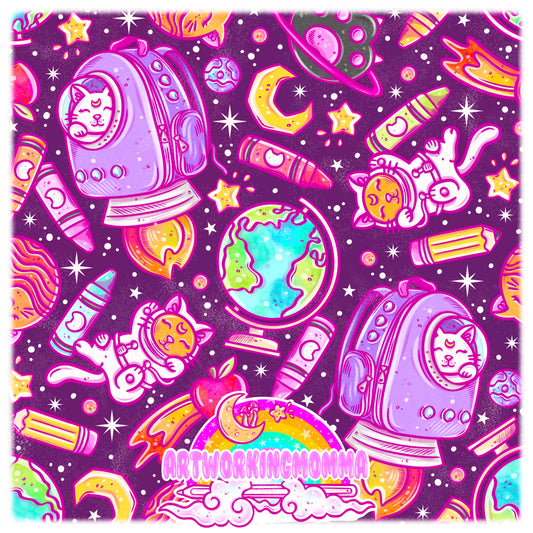 Cats in Space Back 2 School