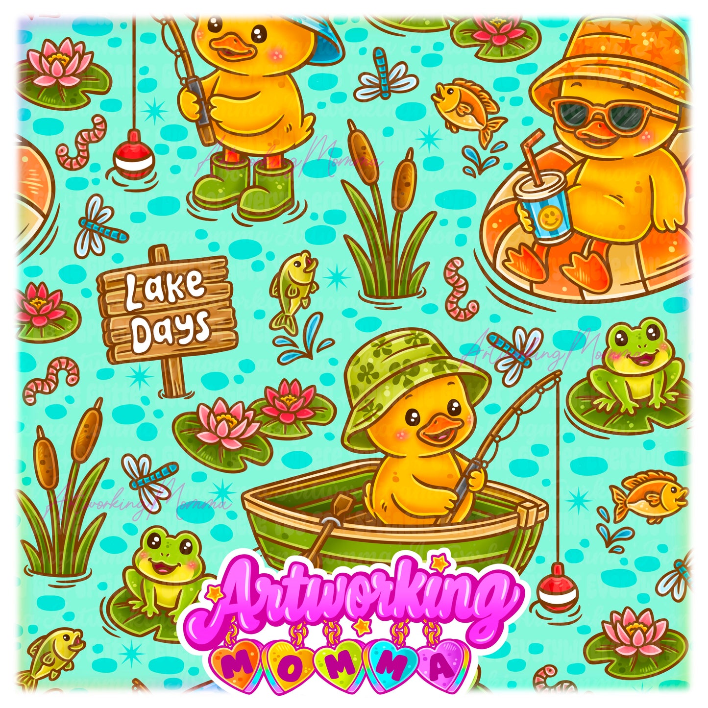 Ducks Gone Fishing & PNG