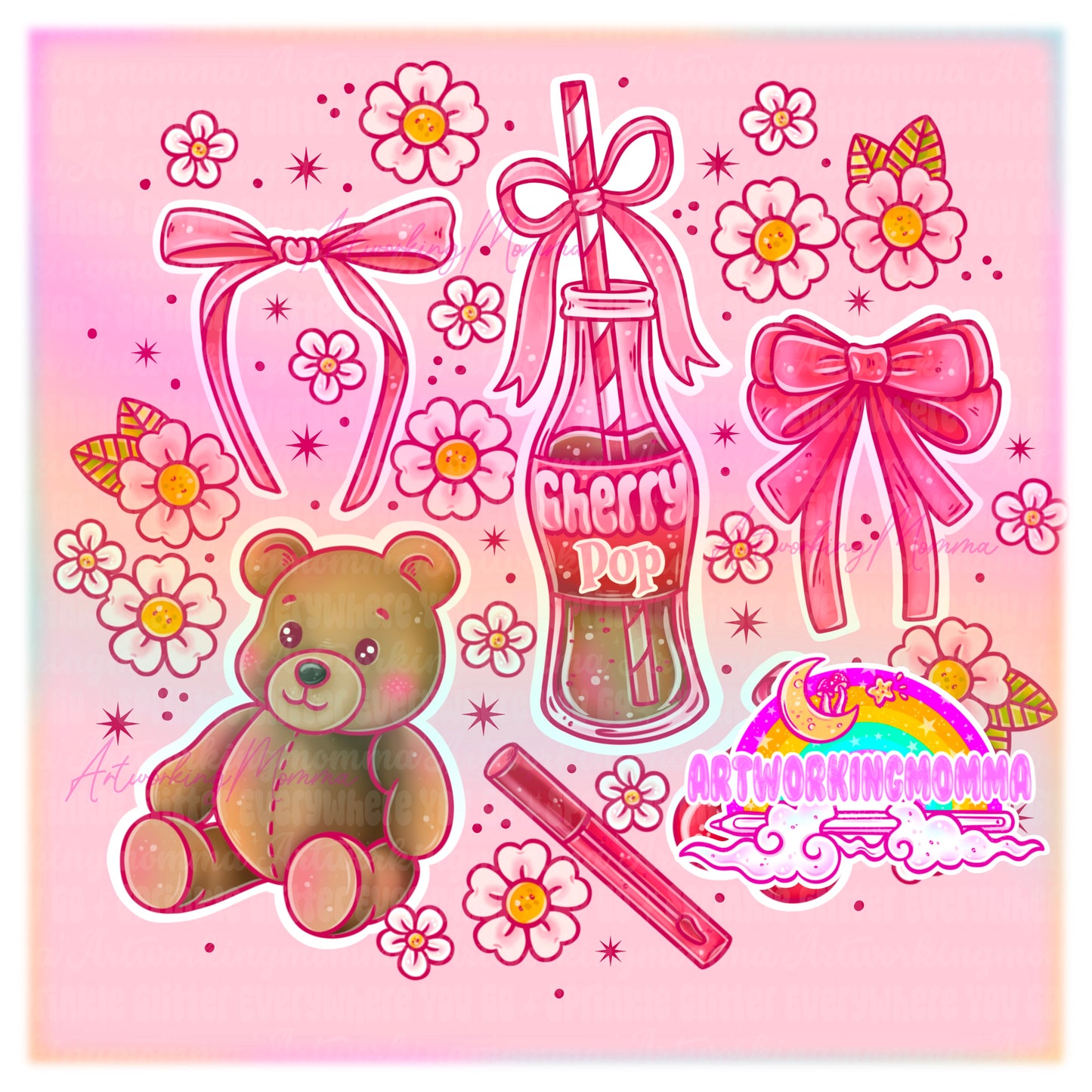 Cherry Cola Bears and PNG