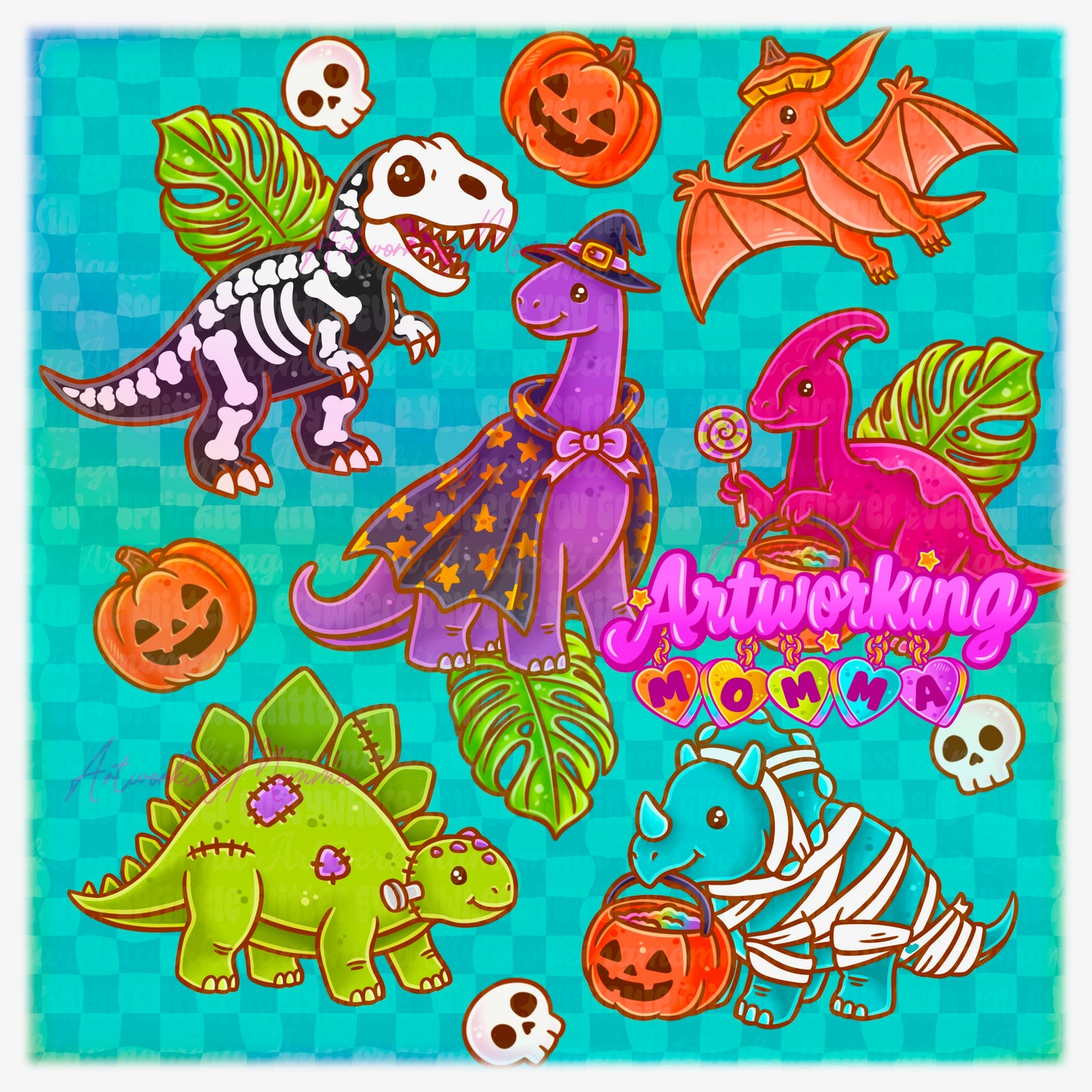 Halloween Dinos