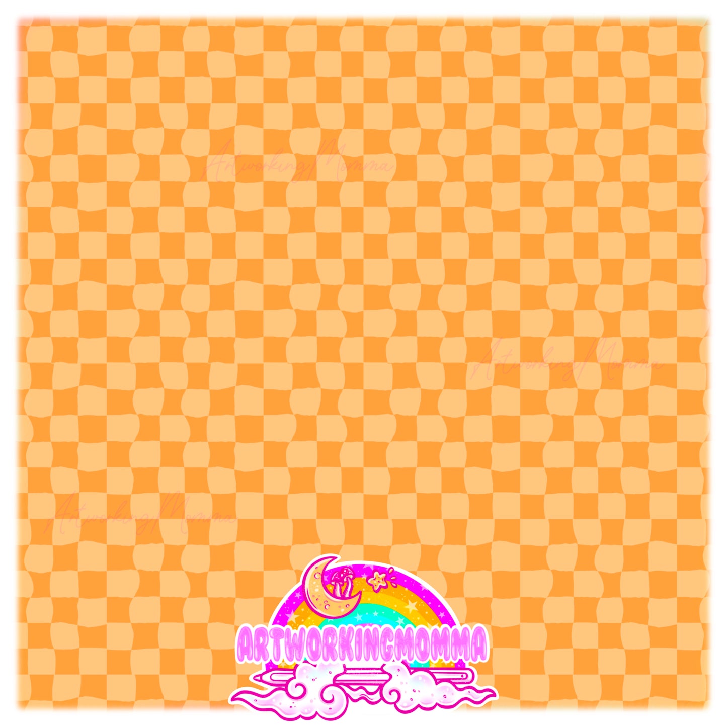 Orange Checkers
