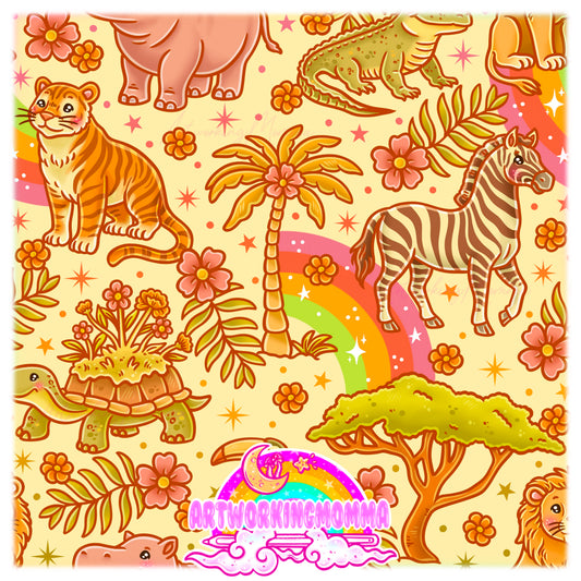 Pastel Zoo & PNG