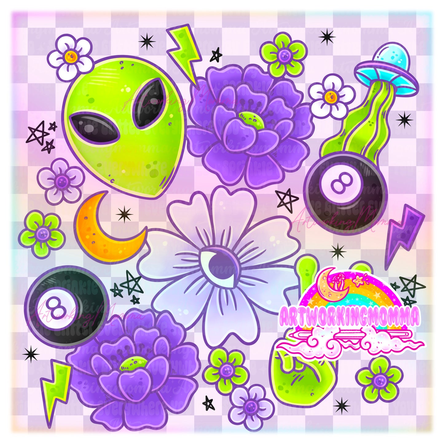 Lucky Alien & PNG