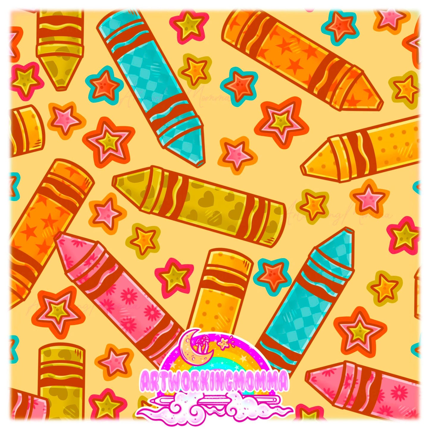 Retro Crayons