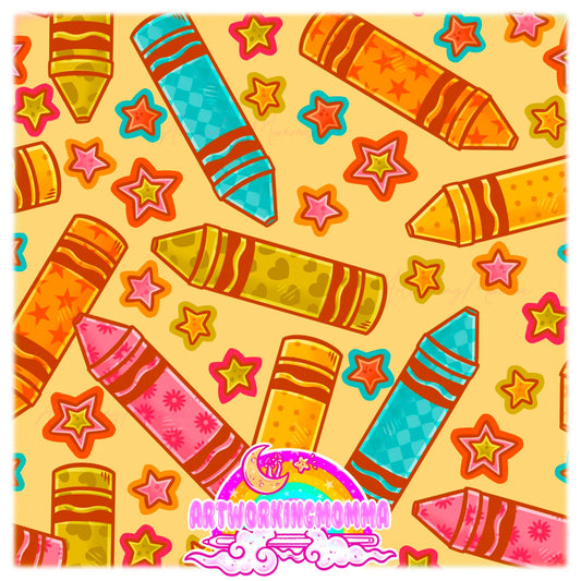 Retro Crayons