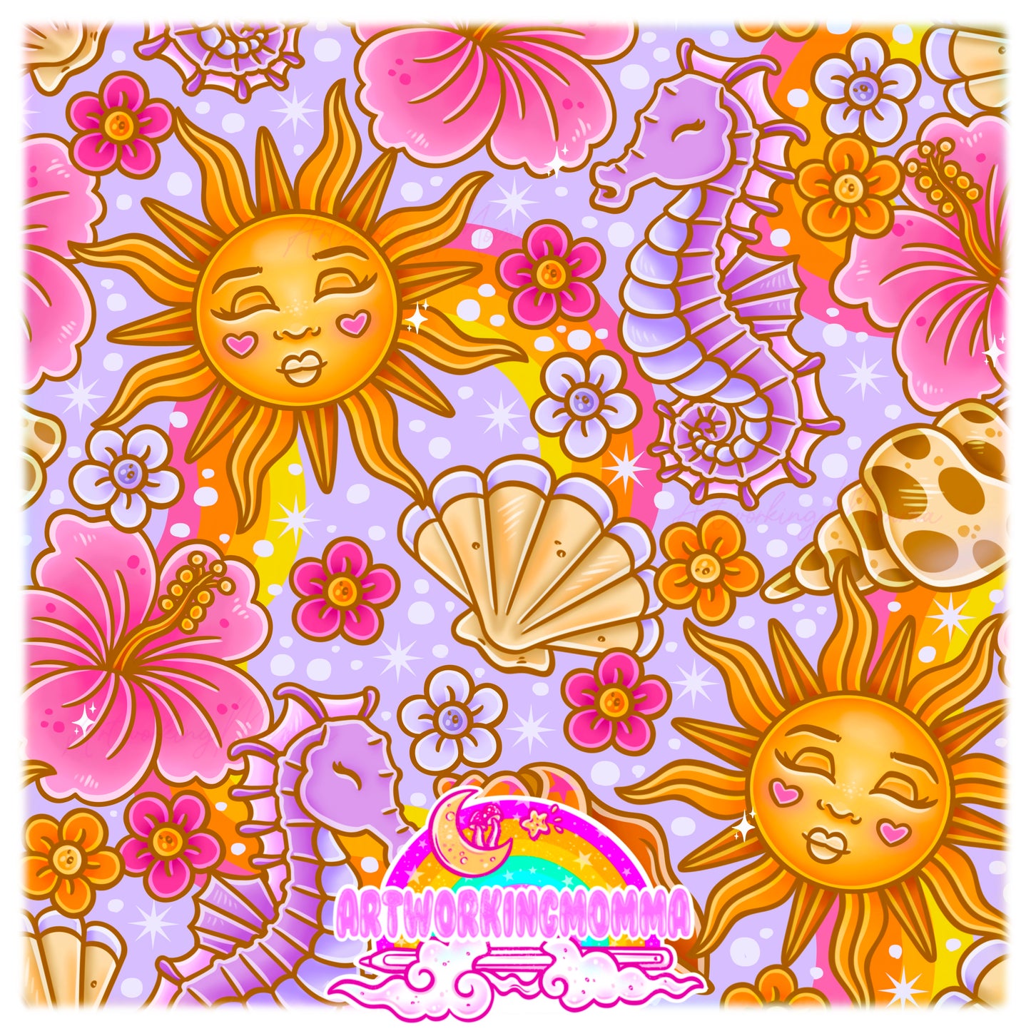 Sunny Seahorses & PNG