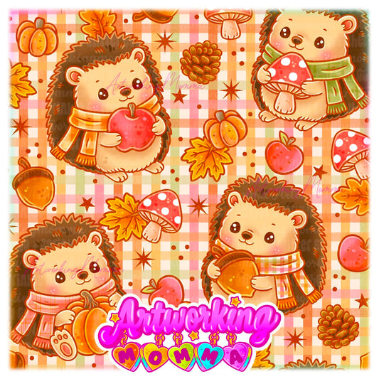 Fall Hedgehogs