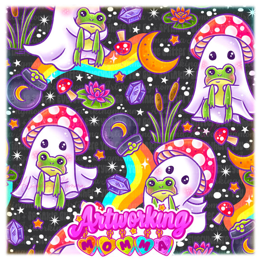 Mushroom Ghosts & PNG