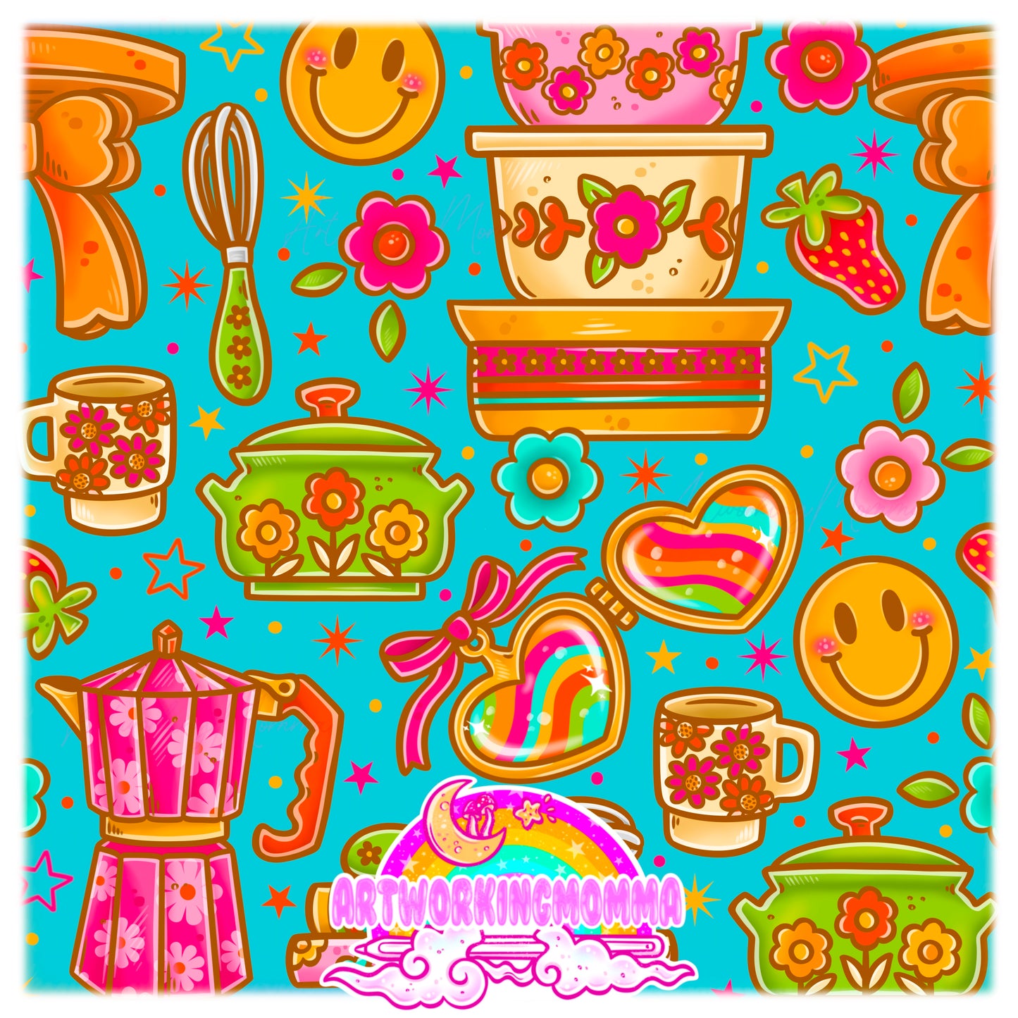 Retro Granny Thrift & PNG