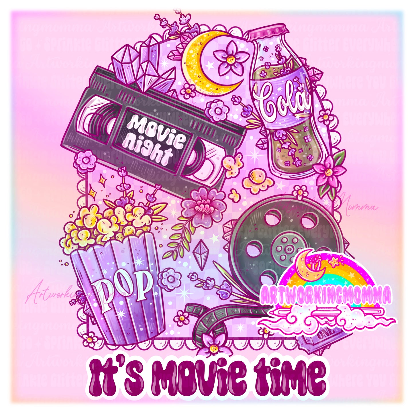 Cozy Lavender Movies and PNG