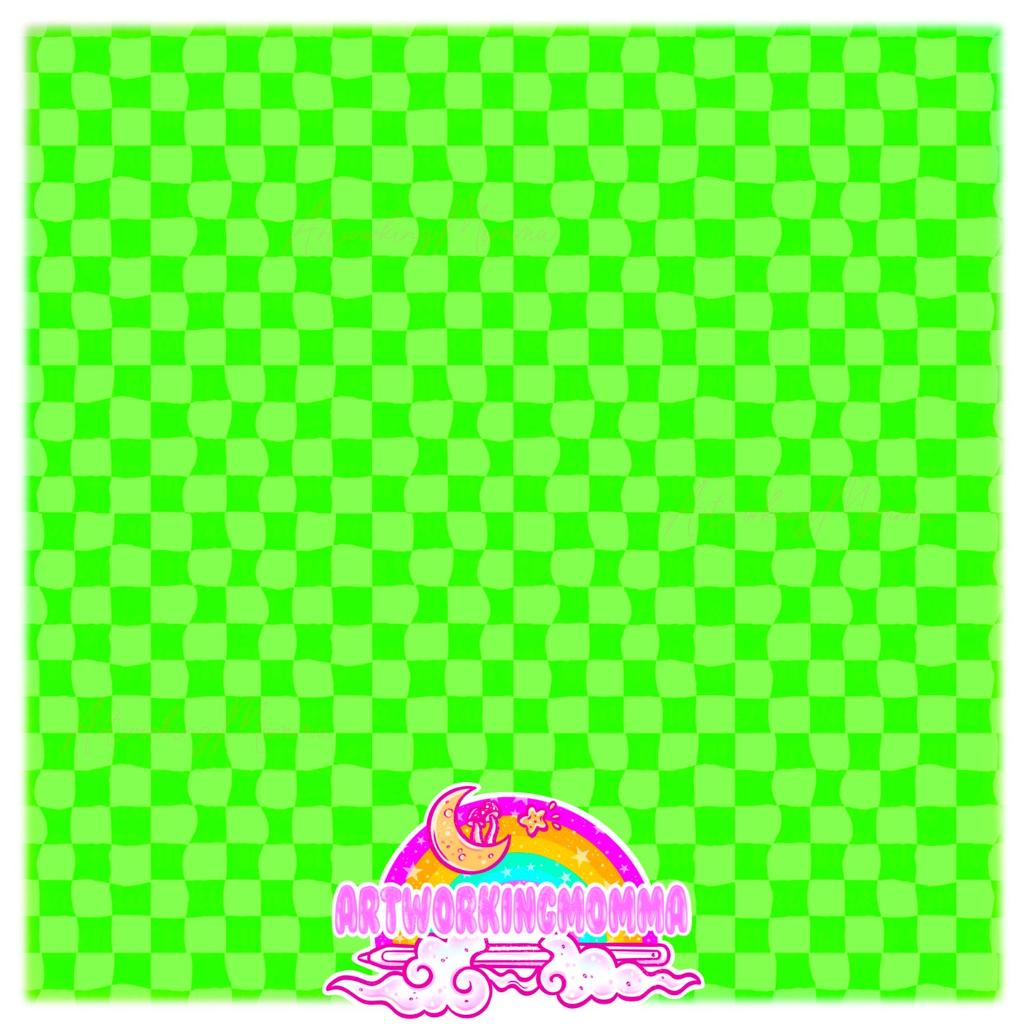 Green Checkers