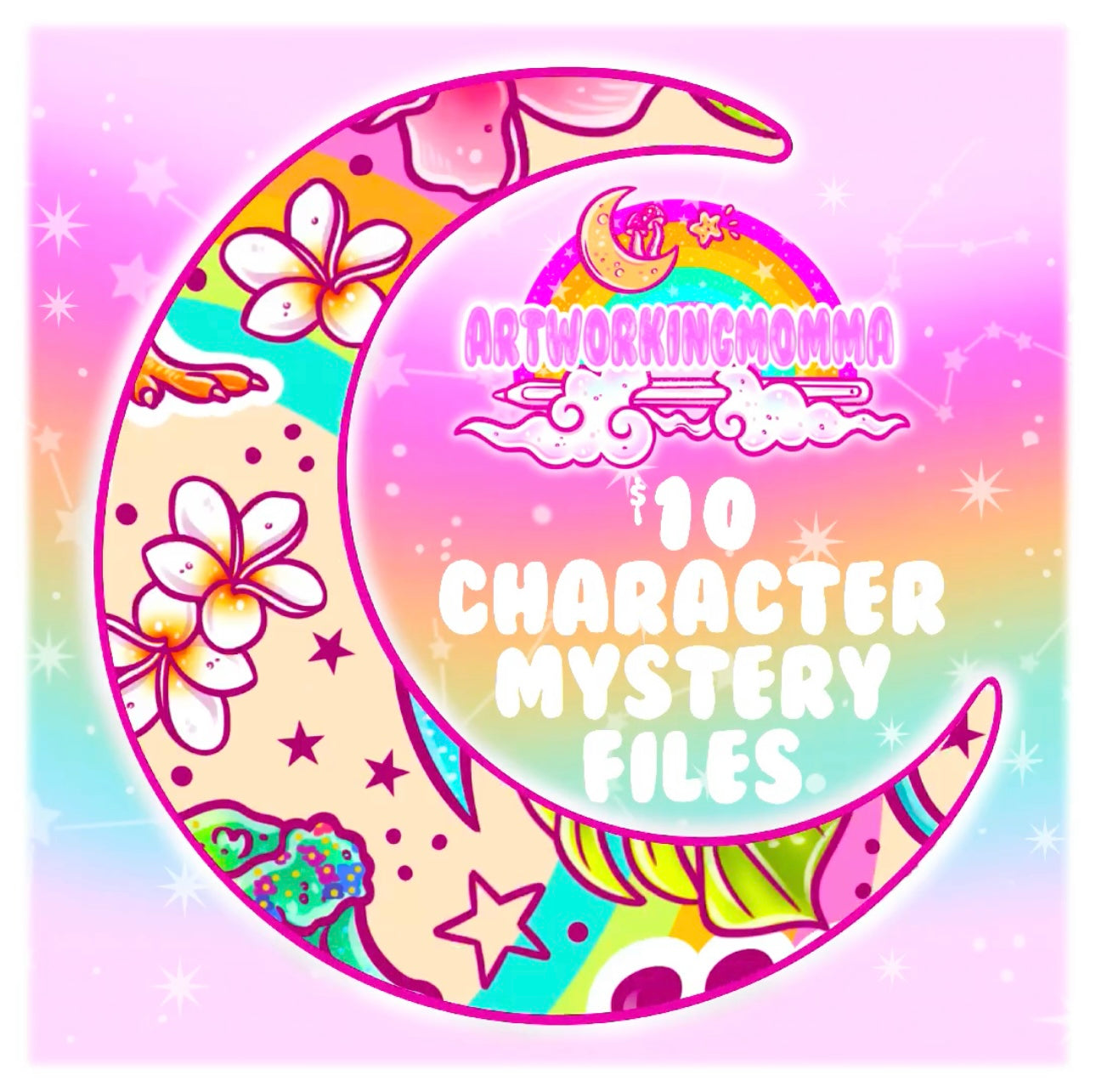 Limited New Colorway Character Mystery and PNG