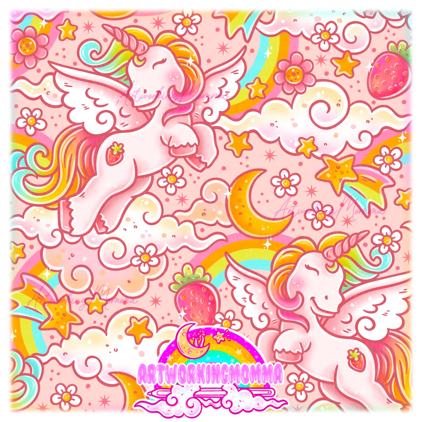 Strawberry Unicorn and PNG