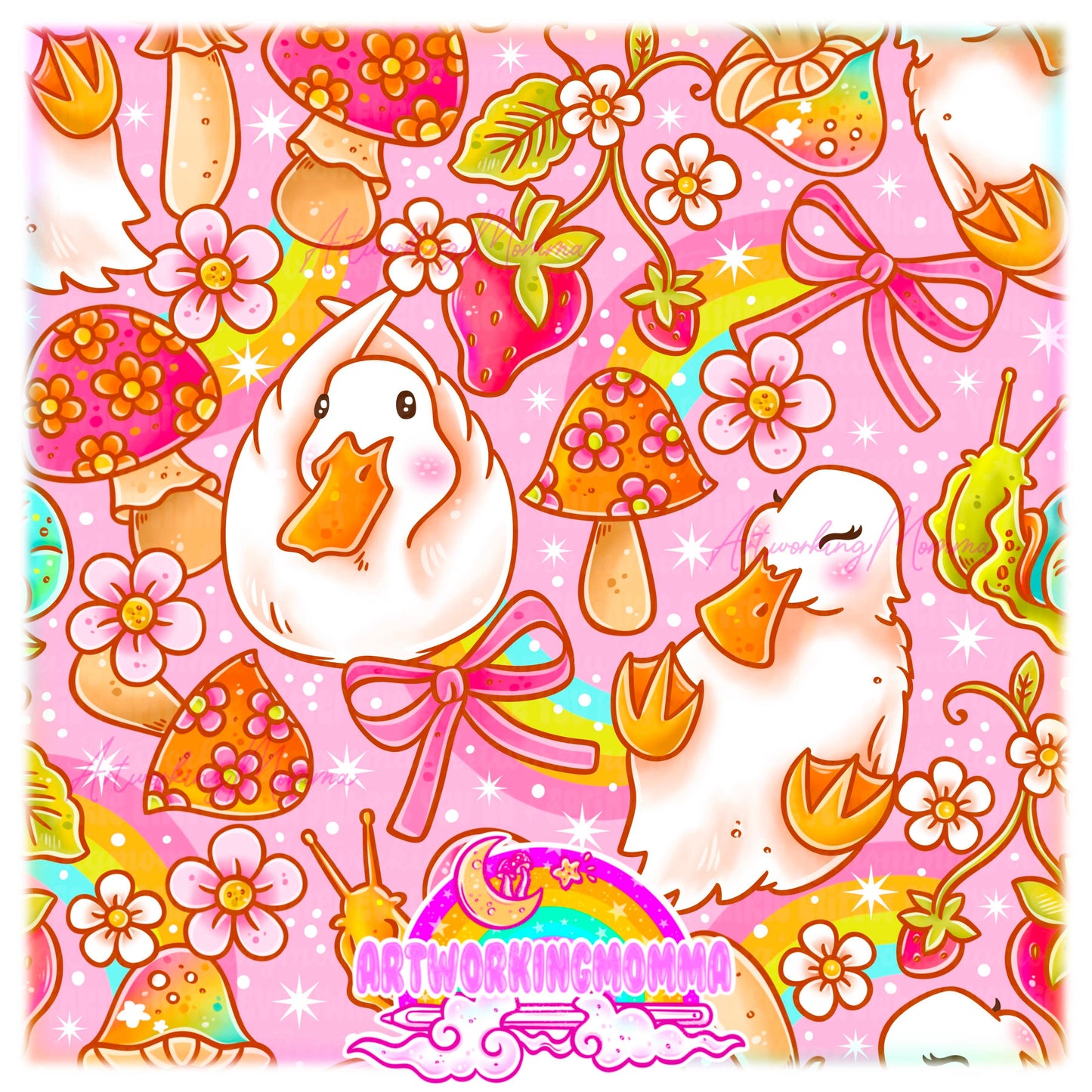 Mushroom Ducks and PNG