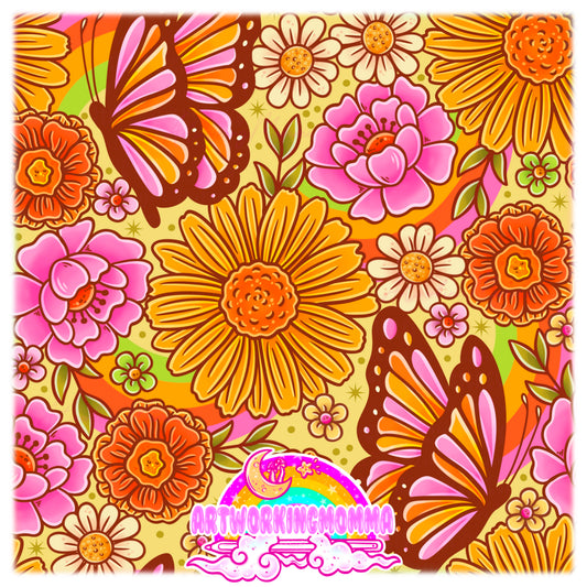 Vintage Butterfly & PNG