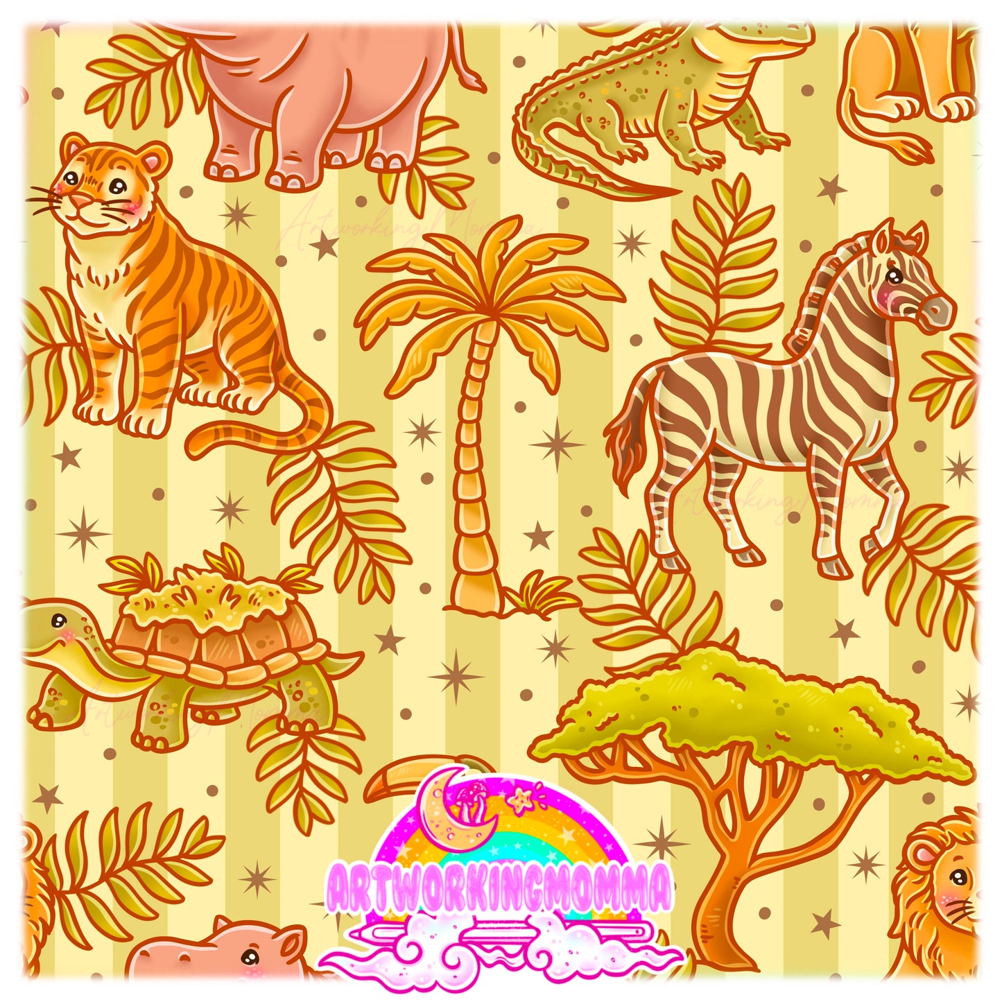 Pastel Zoo & PNG
