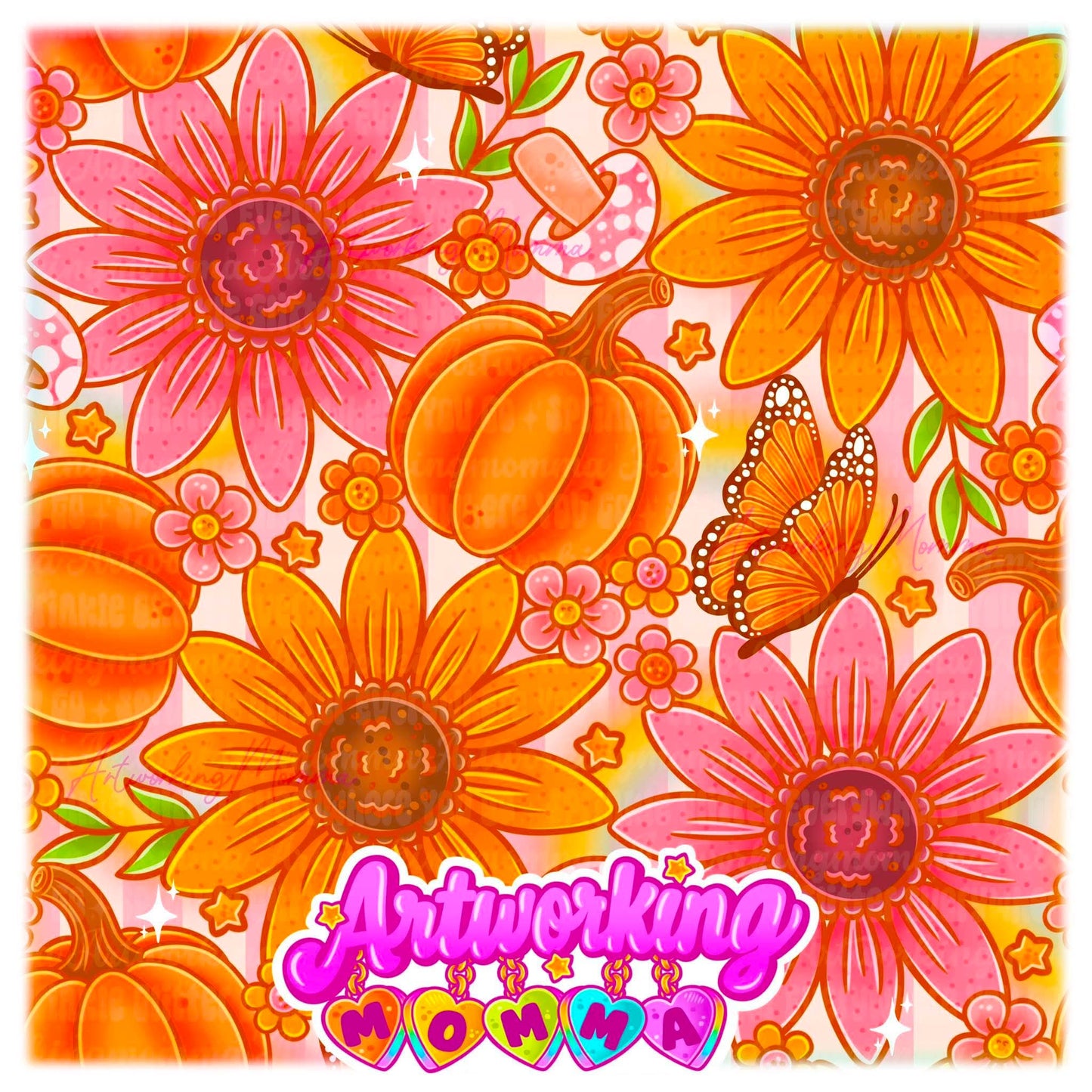 Pastel Fall Floral
