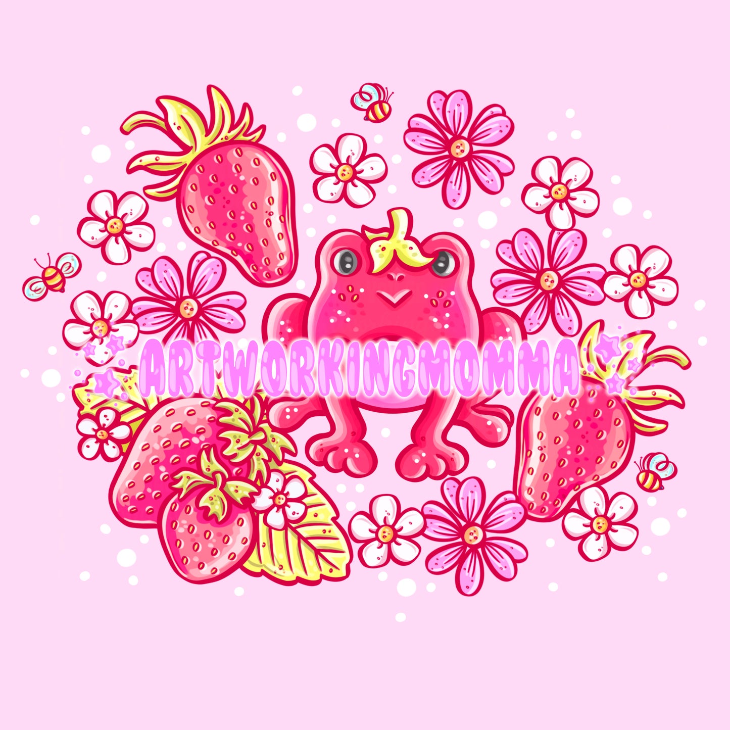 Strawberry Frog PNG