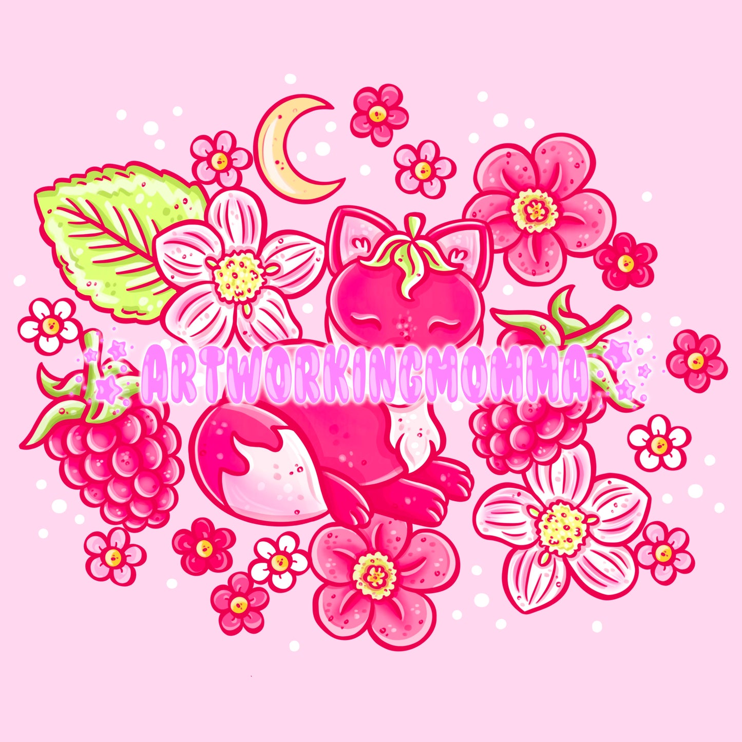 Raspberry Fox PNG