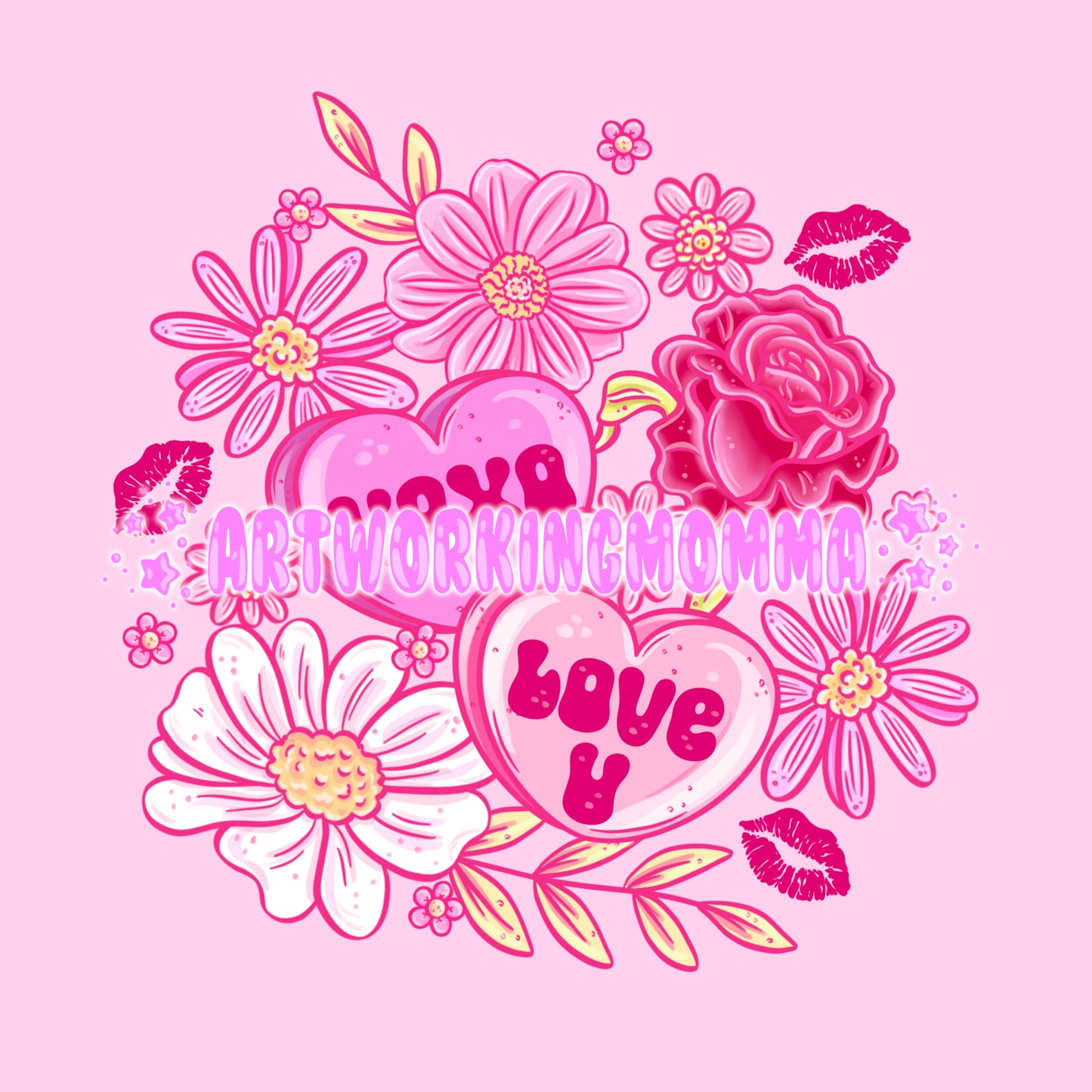 Valentine Floral PNG