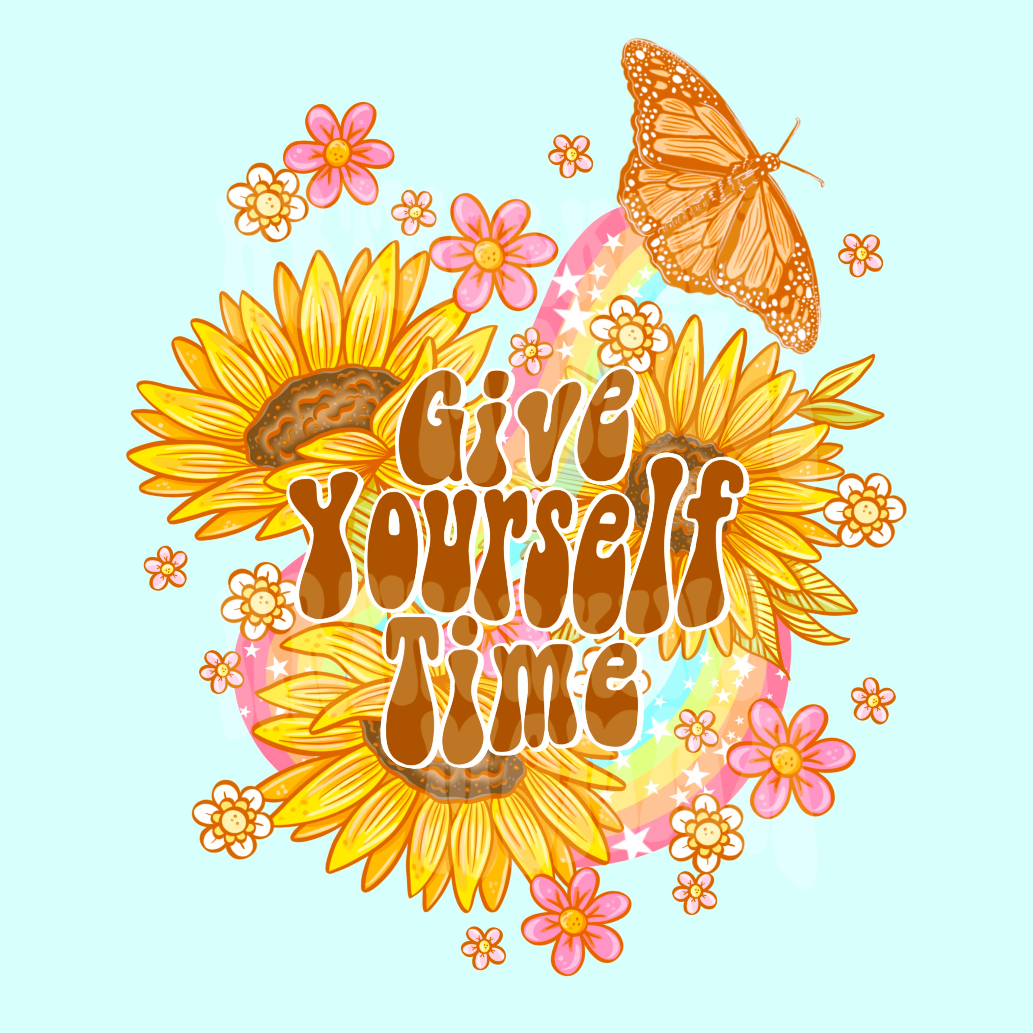 Give Yourself Time- PNG – ArtworkingMomma