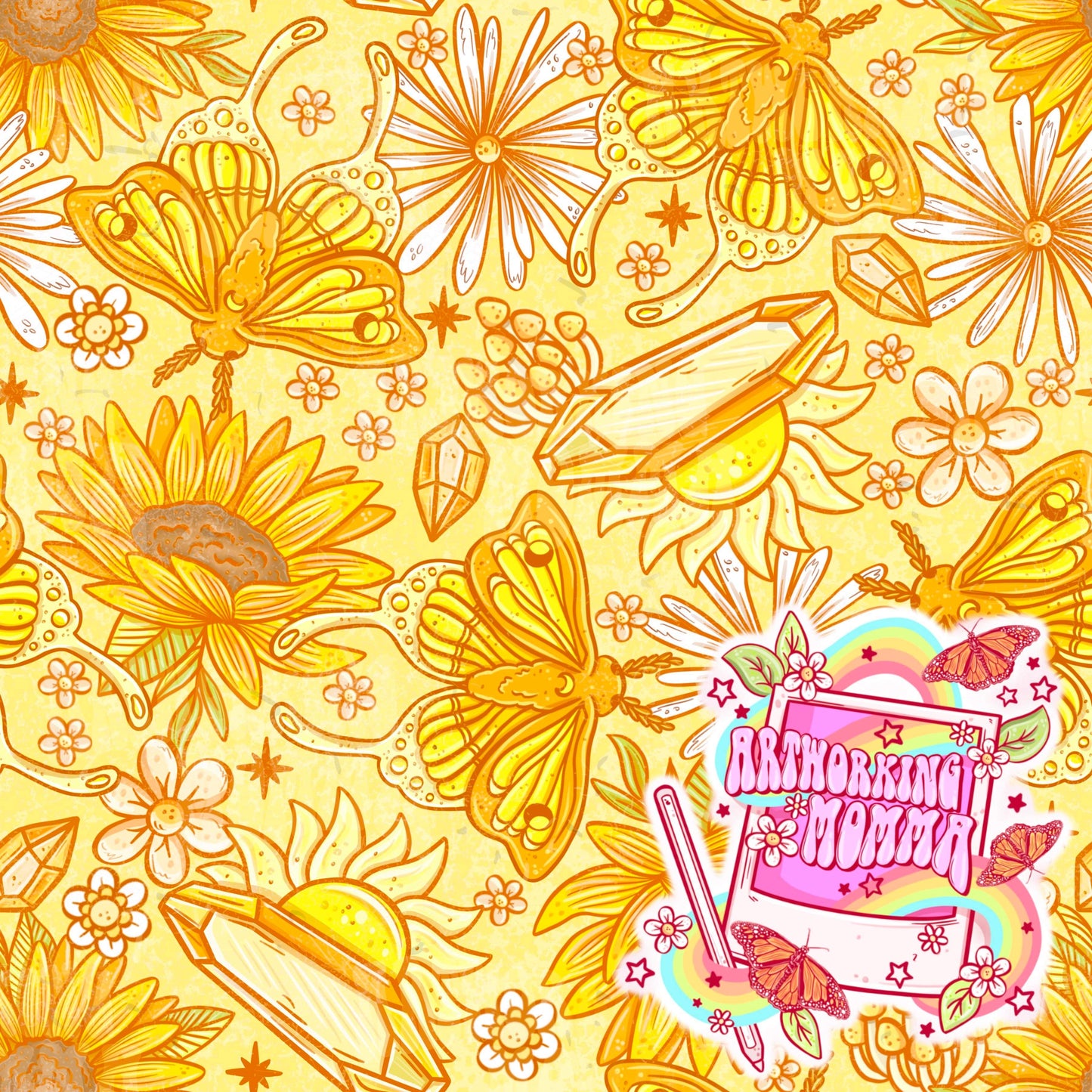 Yellow Floral Magic