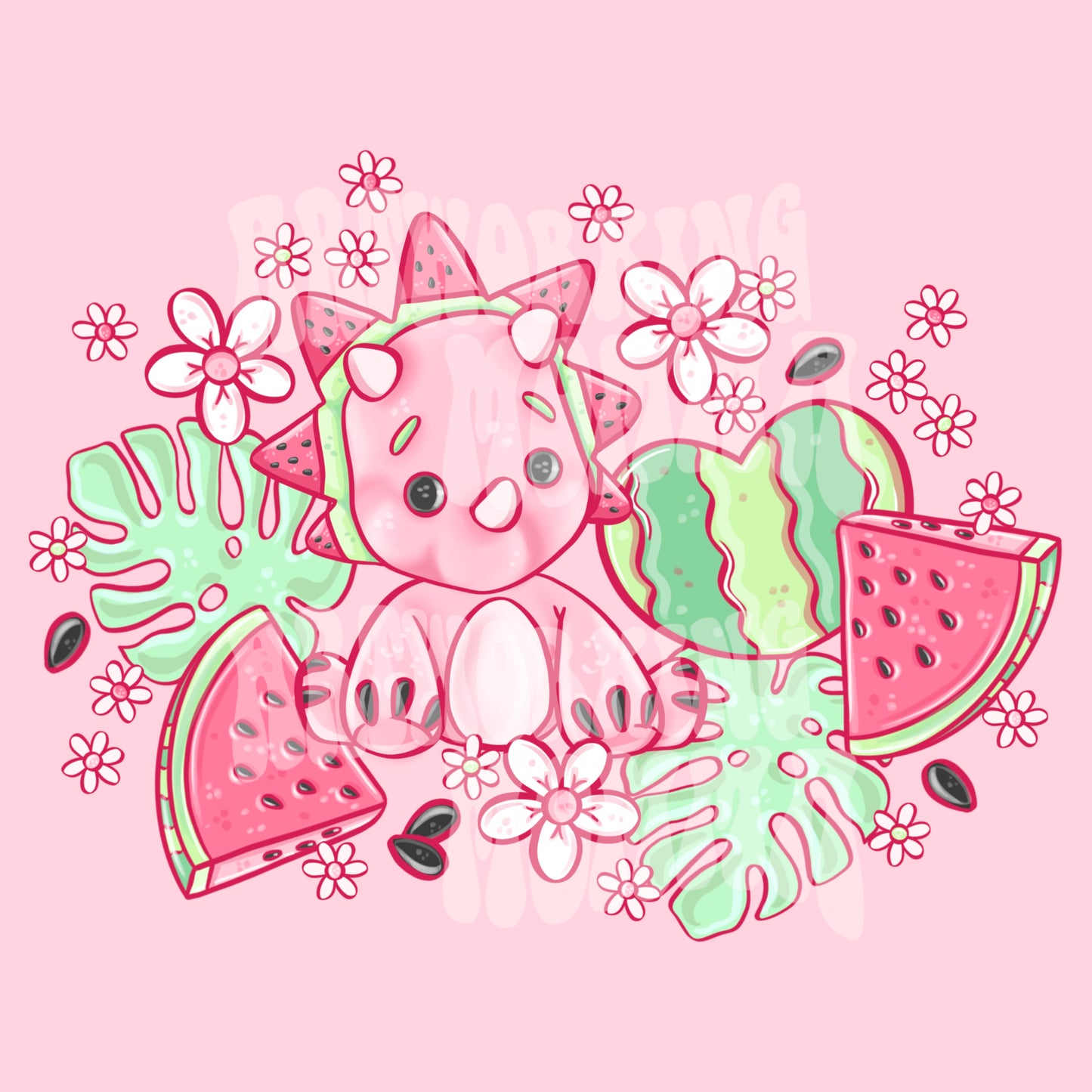 Watermelon Triceratops